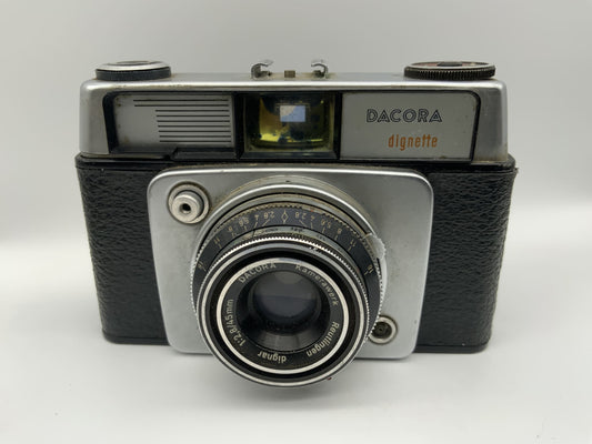 Dacora dignette Sucherkamera mit dignar 1:2.8/45mm Analogkamera