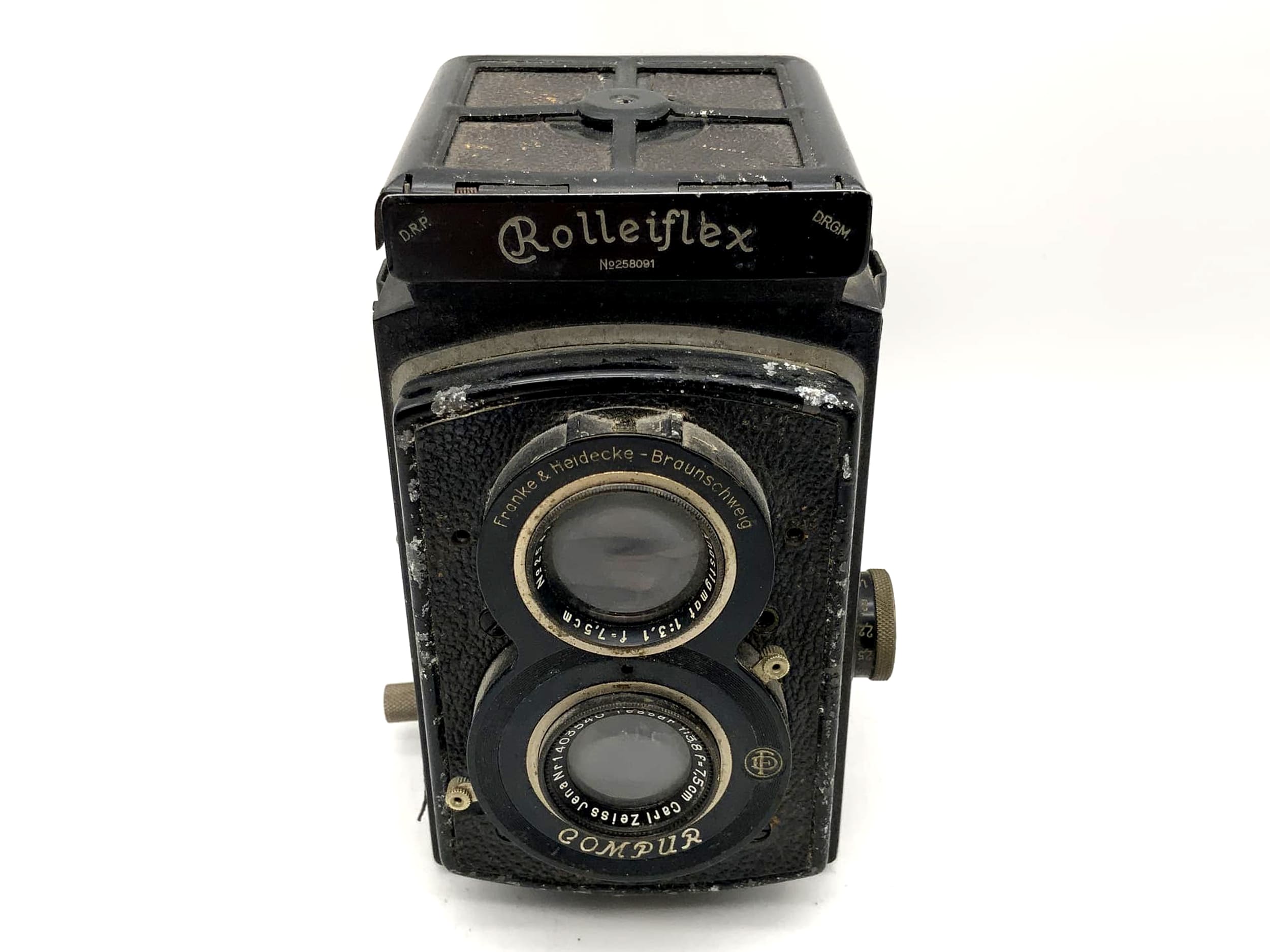 Rollei Rolleiflex Standard TLR avec Carl Zeiss Tessar 1:3,8 f=7,5cm 6x6