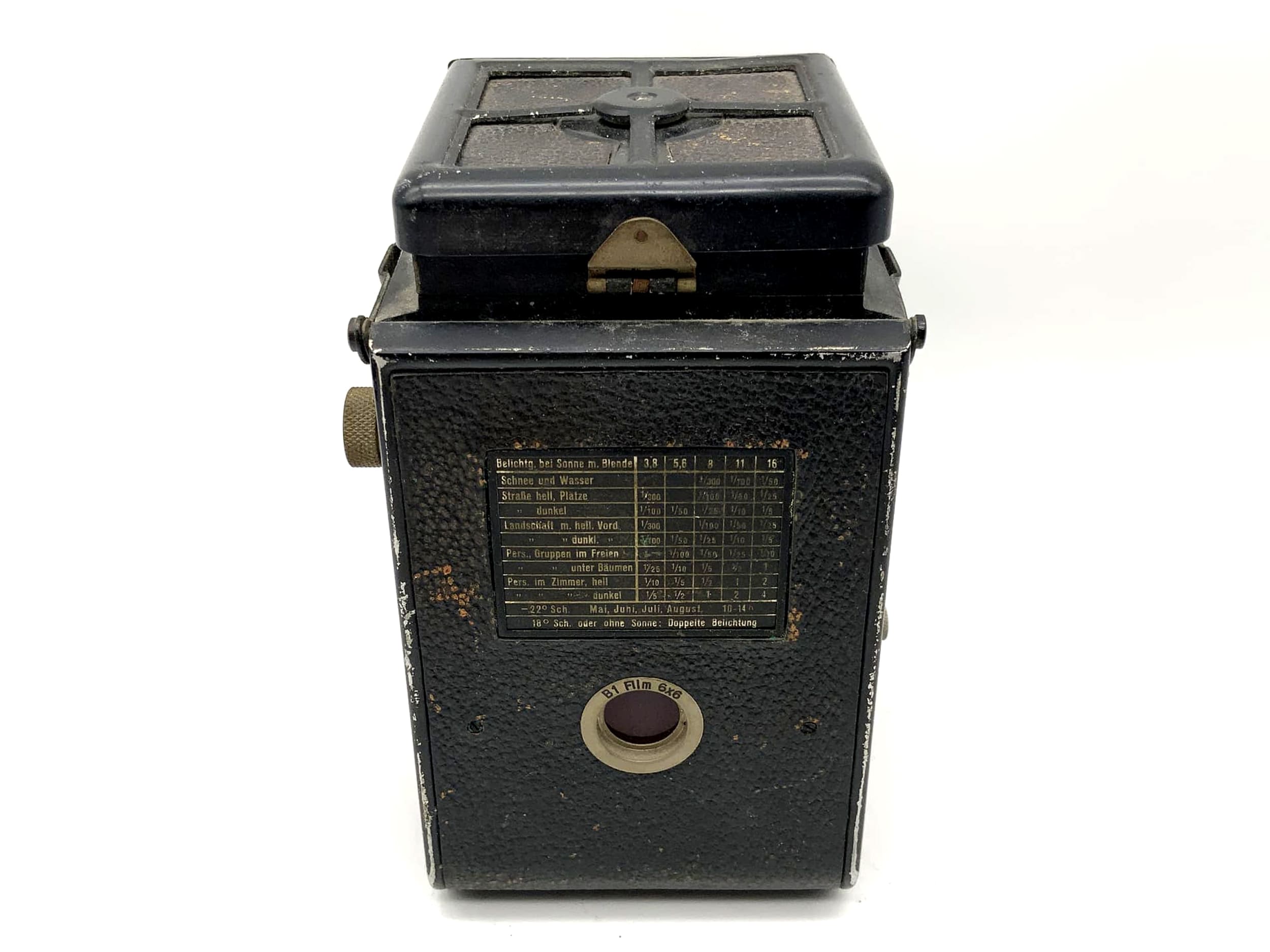 Rollei Rolleiflex Standard TLR avec Carl Zeiss Tessar 1:3,8 f=7,5cm 6x6