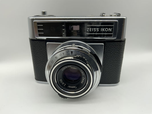 Zeiss Ikon Contessa LKE mit Tessar 1:2.8/50mm Prontor 500 LK !Beli defekt!