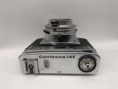 Zeiss Ikon Contessa LKE mit Tessar 1:2.8/50mm Prontor 500 LK !Beli defekt!