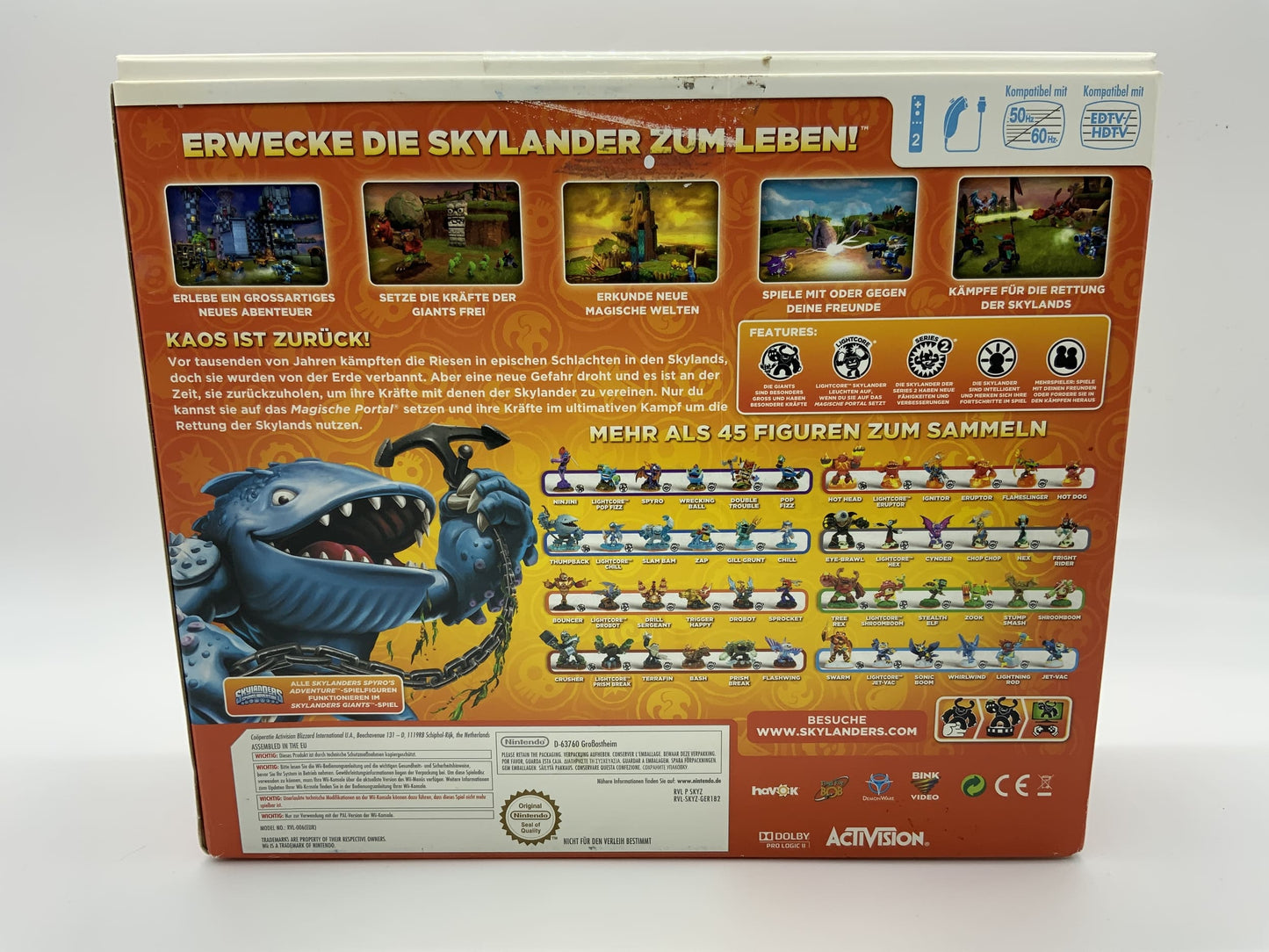 Skylanders Giants Booster Pack für Nintendo Wii starter Pack