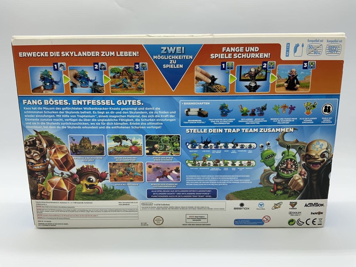 Skylanders Trap Team Starterset für Nintendo Wii starter Pack