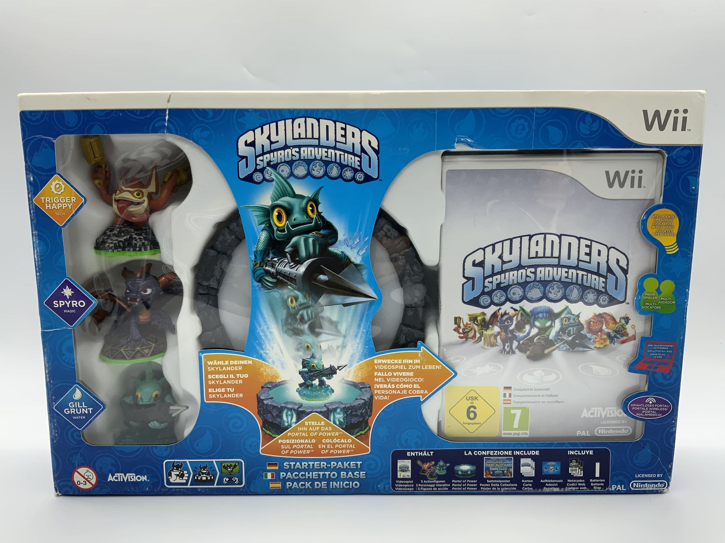 Skylanders Spyros Adventure Starterset für Nintendo Wii starter Pack