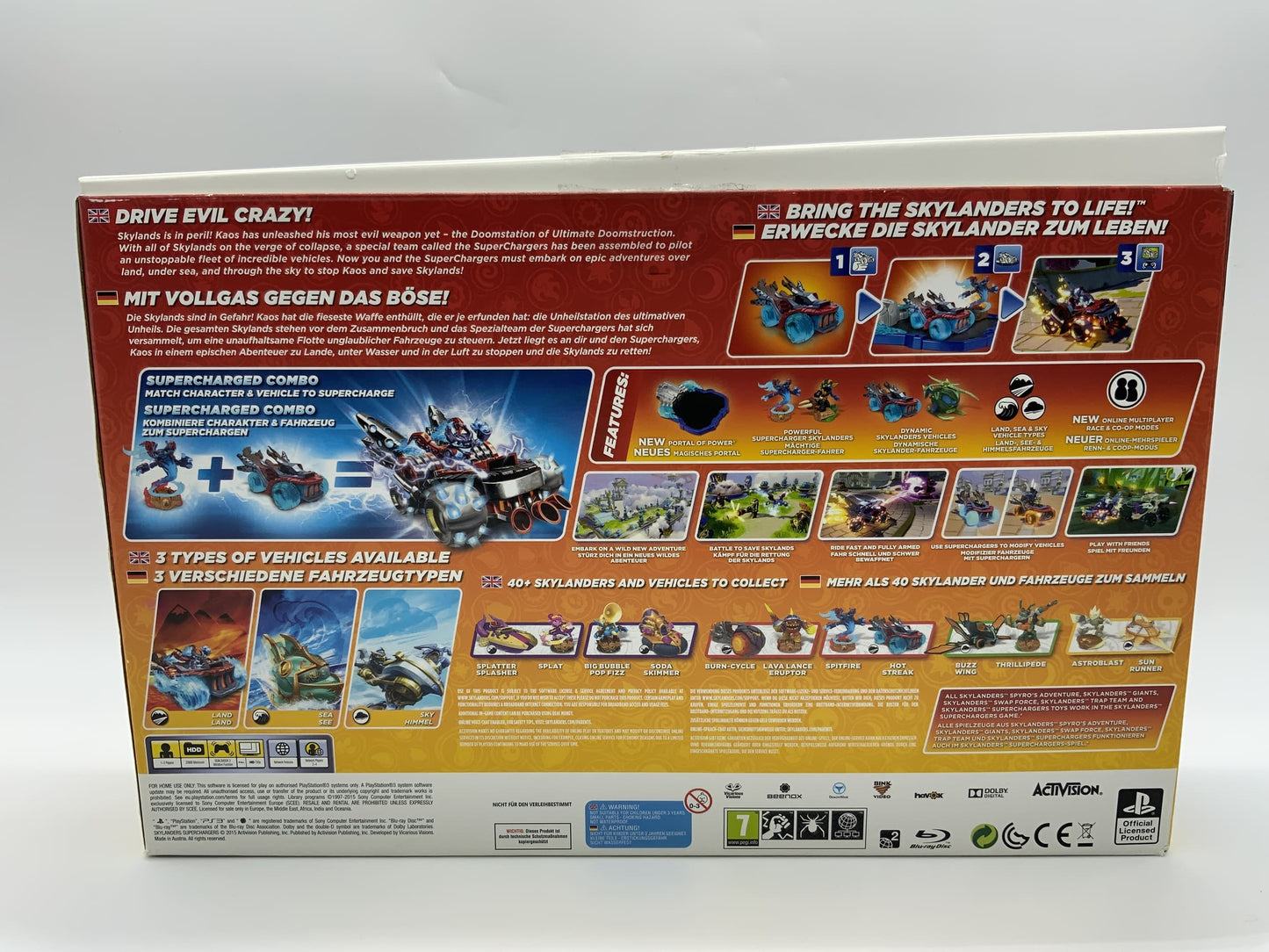 Skylanders Superchargers Starterset für Playstation 3 starter Pack