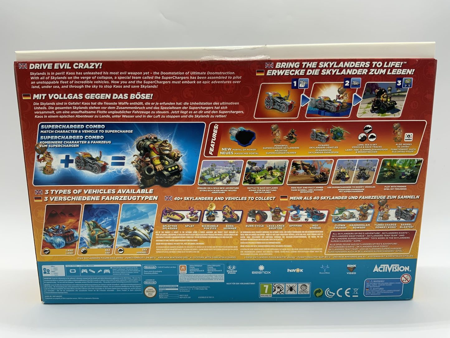 Skylanders Superchargers Starterset für Nintendo Wii U starter Pack