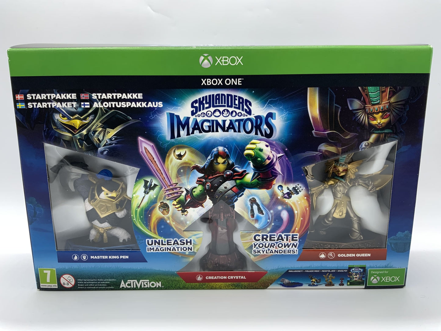 Skylanders Imaginators Starterset für Xbon One starter Pack schwedisch/finnisch!