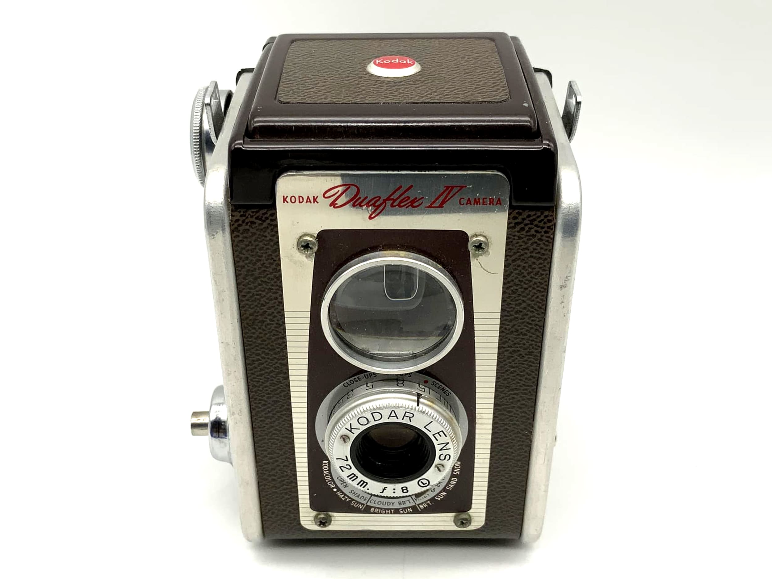 Appareil photo Kodak Duaflex IV TLR avec objectif 72 mm f:8