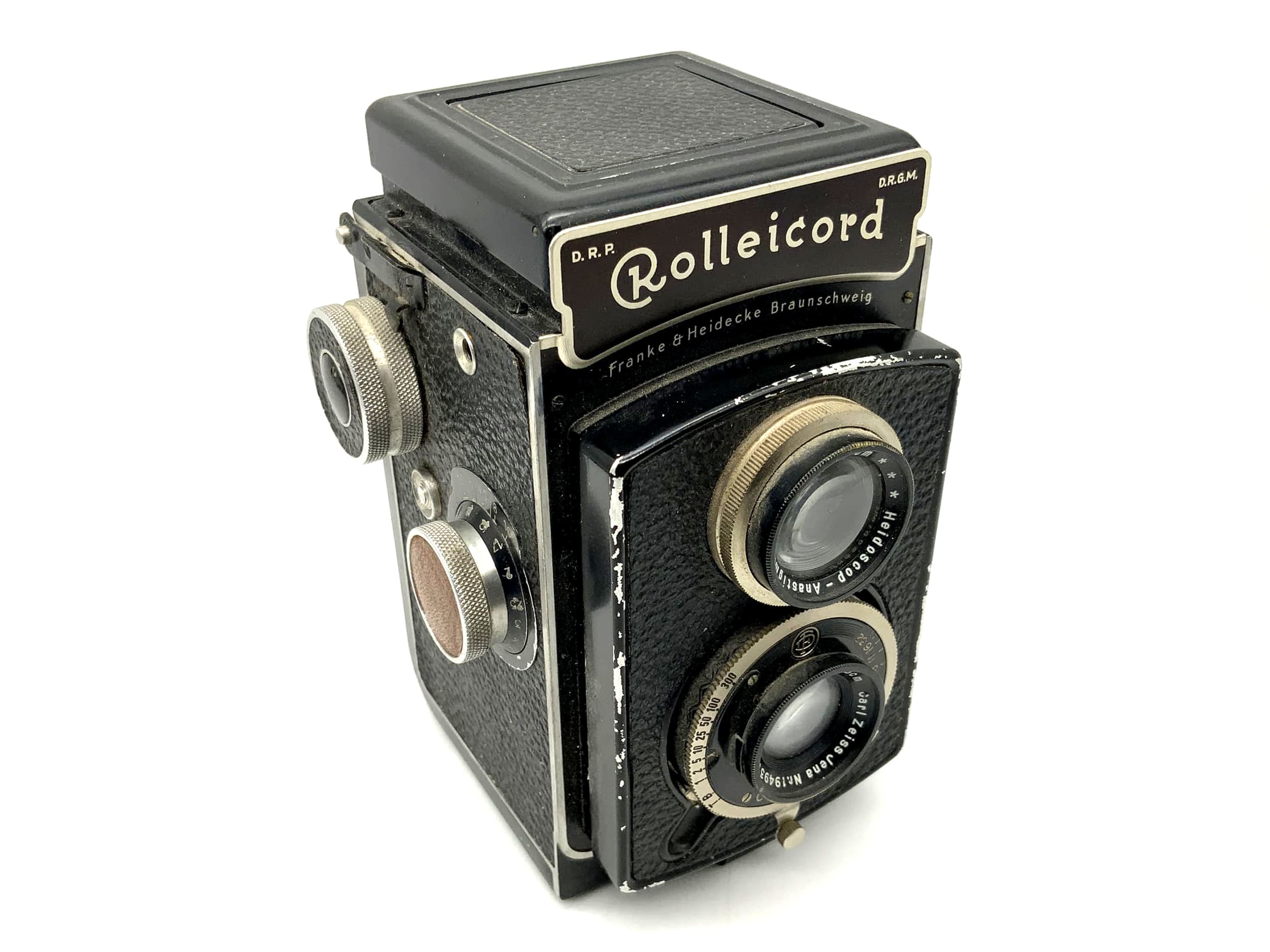 Rollei Rolleicord 1a TLR avec Carl Zeiss Triotar 1:4,5 f=7,5cm Compur 6x6