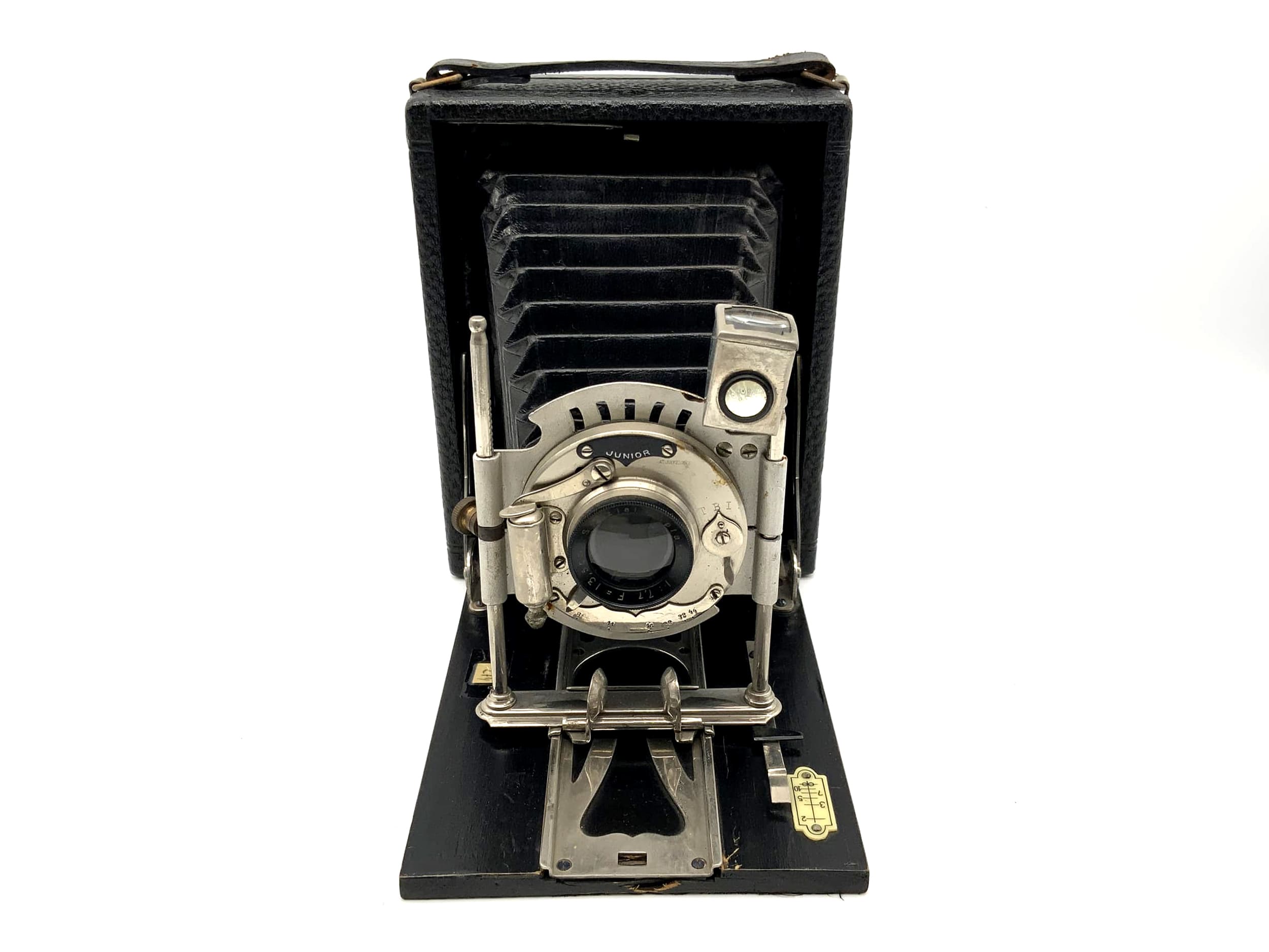 Appareil photographique à plaque Wollensak avec Aplanat spécial 1:7.7 13.5cm 9x12 135mm Junior