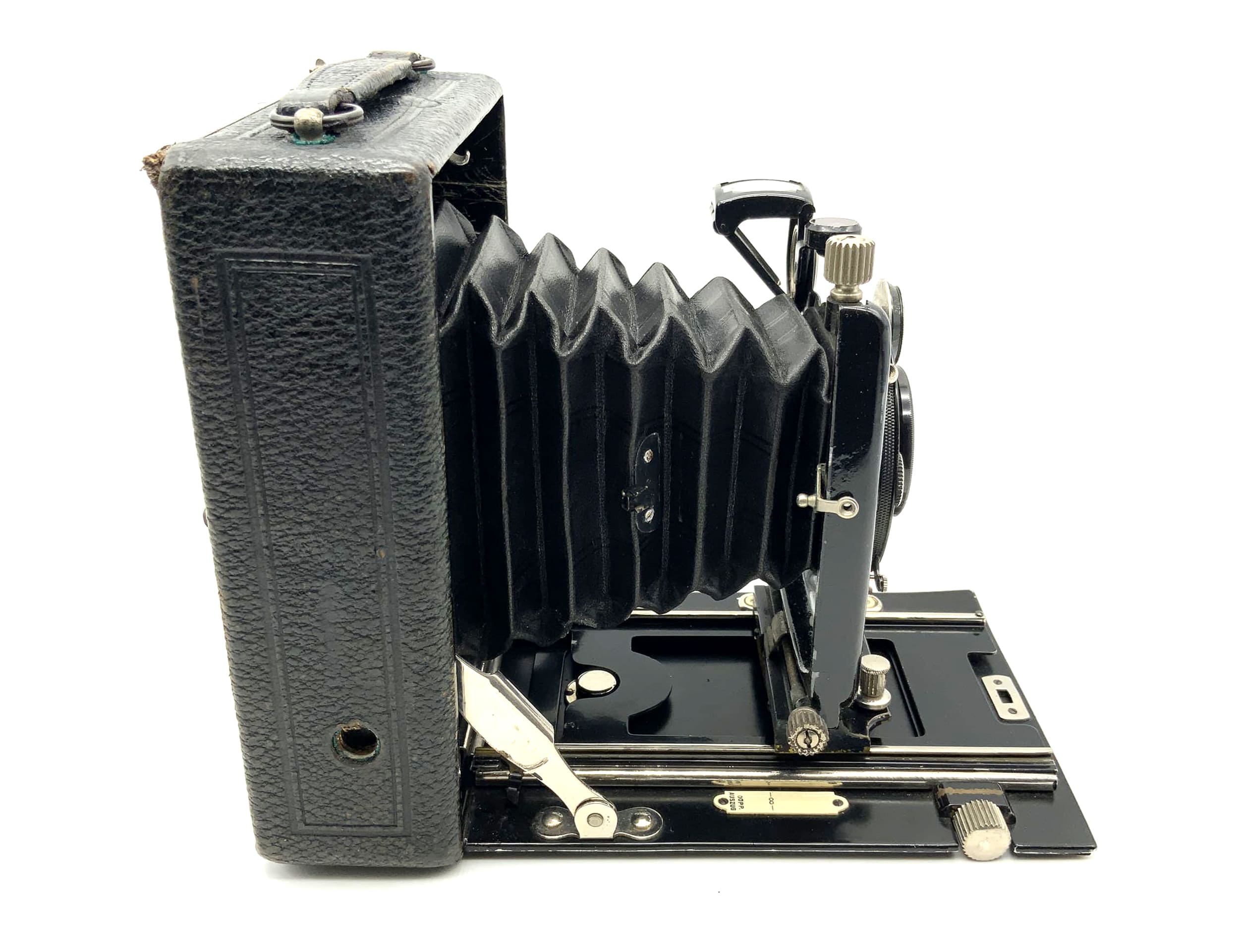 Caméra à plaque Steinheil D.Anastigmat Unofokal 4,5/13,5 cm 9x12 135 mm Compur