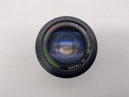 Objectif Maginon 70-210 mm 1:4.0-5.6 Série G Objectif Sony A HQC AF (Minolta AF)