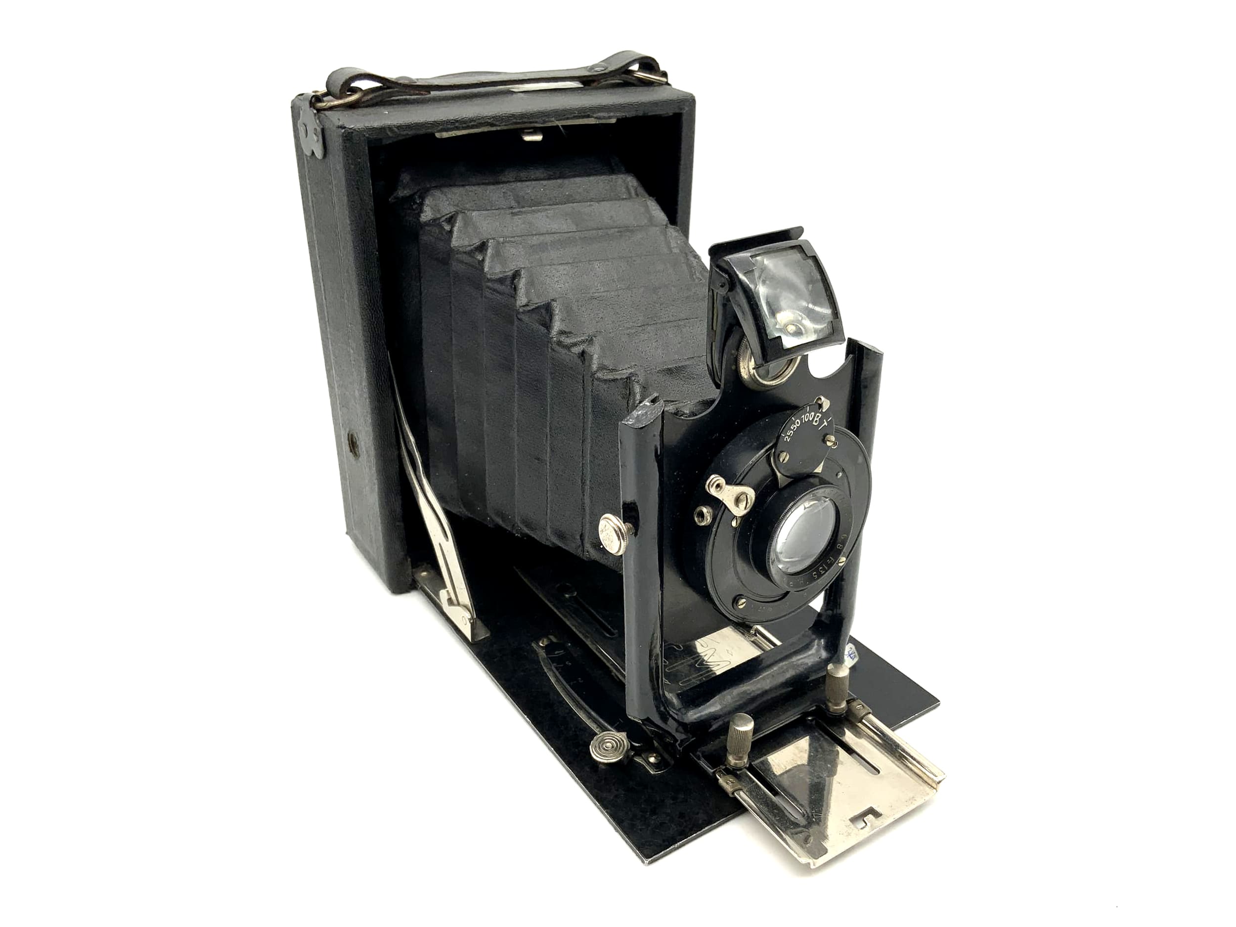 Caméra à plaque Hemax avec Paris Anastigmat 1:6.8 / F=13.5cm 9x12 H. Roussel Paris