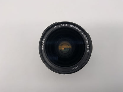 Objectif Minolta 28-80 mm 1:3,5-5,6 Objectif d'appareil photo Sony A AF Zoom D (Minolta AF)