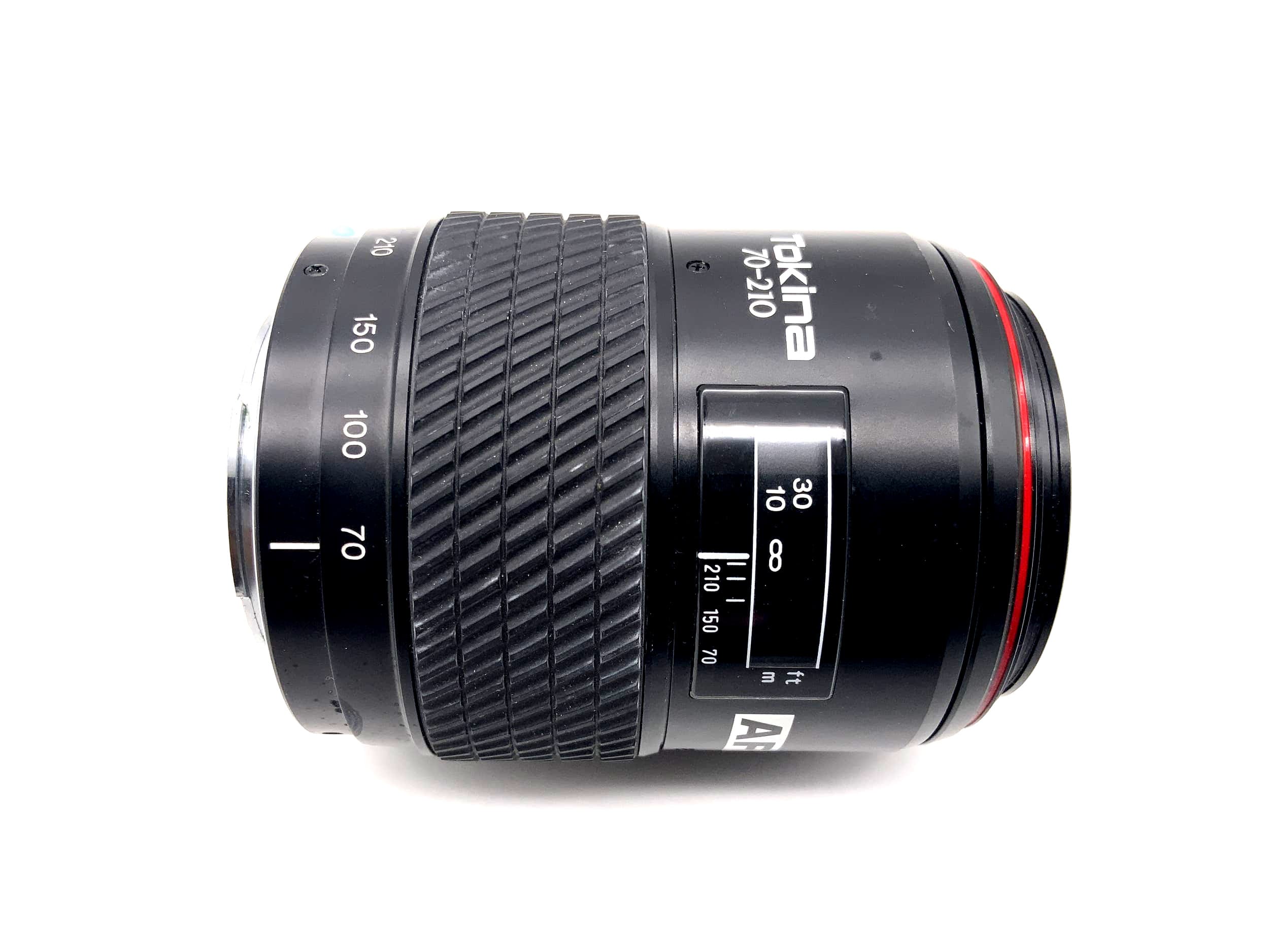 Objectif Tokina 70-210 mm 1:4-5,6 pour appareil photo Sony A (Minolta AF)
