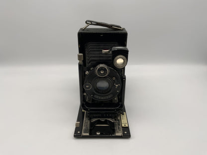 Goerz Plattenkamera mit Tenastigmat 1:6.3 F=12cm Objektiv 6x9 Tenax Compur