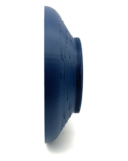 Gegenlichtblende für Auto ViaBrillant MC 135mm Ø55 mm Blau