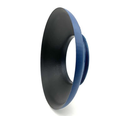 Gegenlichtblende für Schneider FF Prime Cine-Tilt 25mm T2.1Lens  Ø95 mm Blau