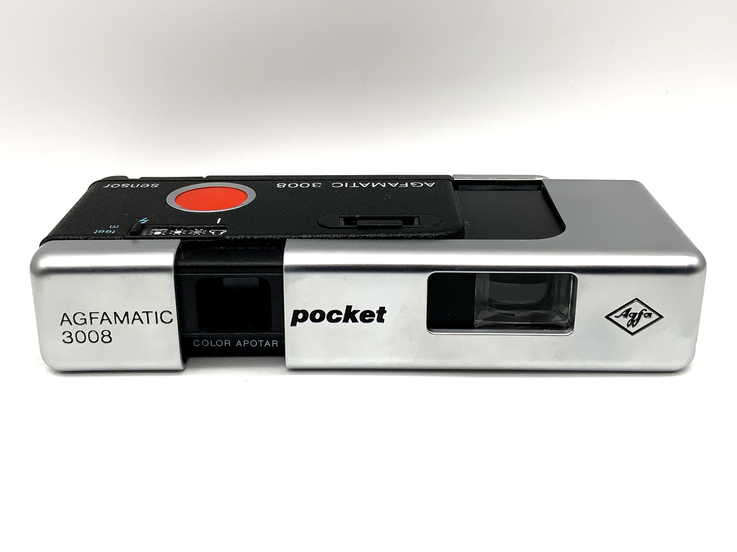 Caméra à viseur Agfa Agfamatic 3008 avec caméra miniature analogique Color Apotar