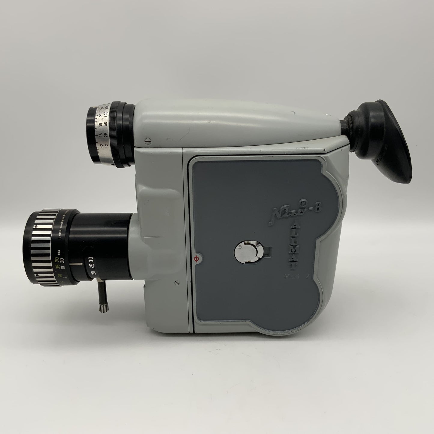 Braun Nizo-8 Allmat Mod.2 Filmkamera mit Variogon 1:1.8/9-30 Super 8 Kamera