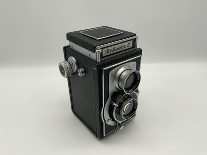 Welta Reflekta II TLR mit ROW Pololyt 1:3.5 / 75mm red V Vebur zweiäugige Kamera