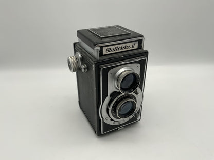 Welta Reflekta II TLR mit ROW Pololyt 1:3.5 / 75mm red V Cludor zweiäugig