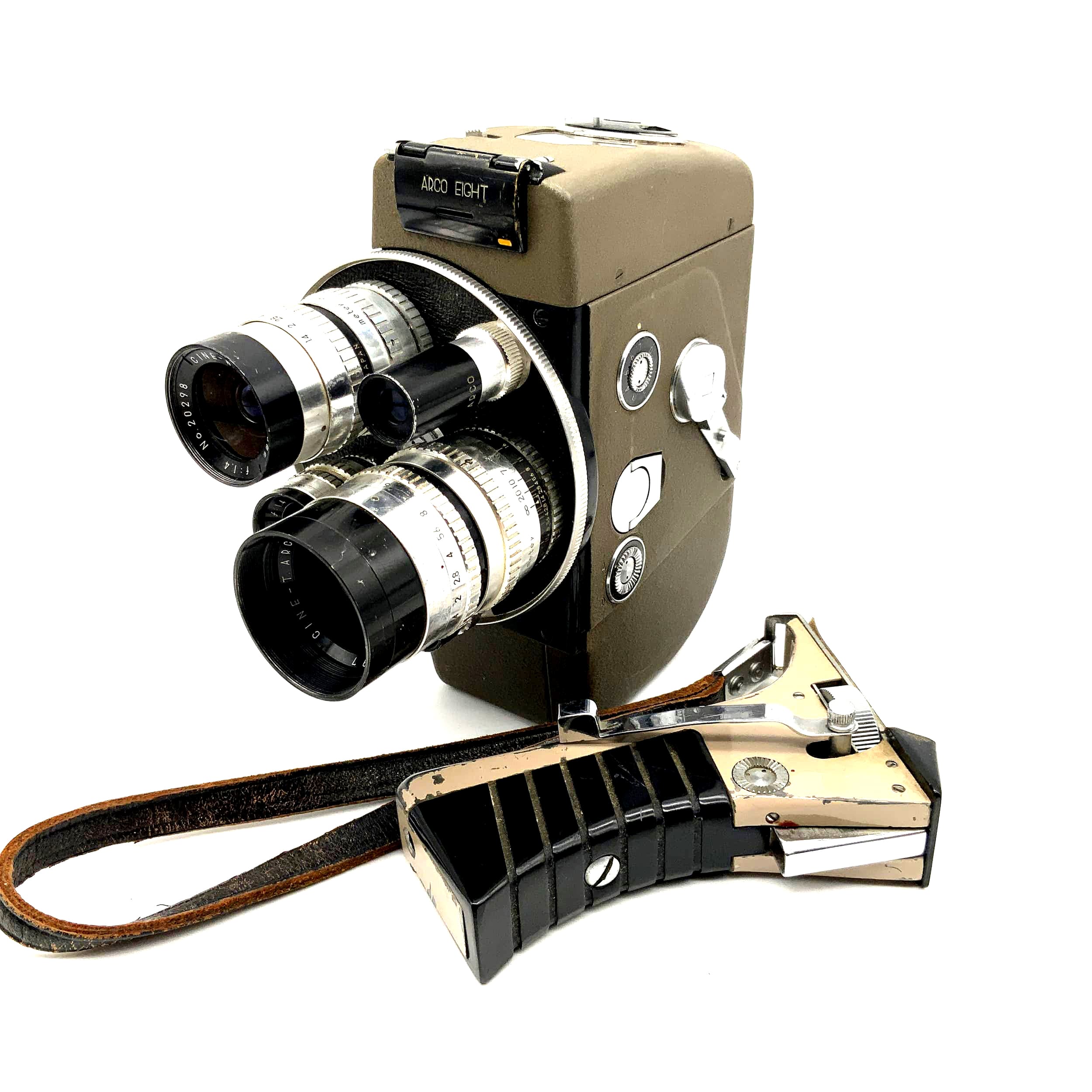 Arco Eight K803 Filmkamera mit Objektiven Super 8 Kamera movie camera