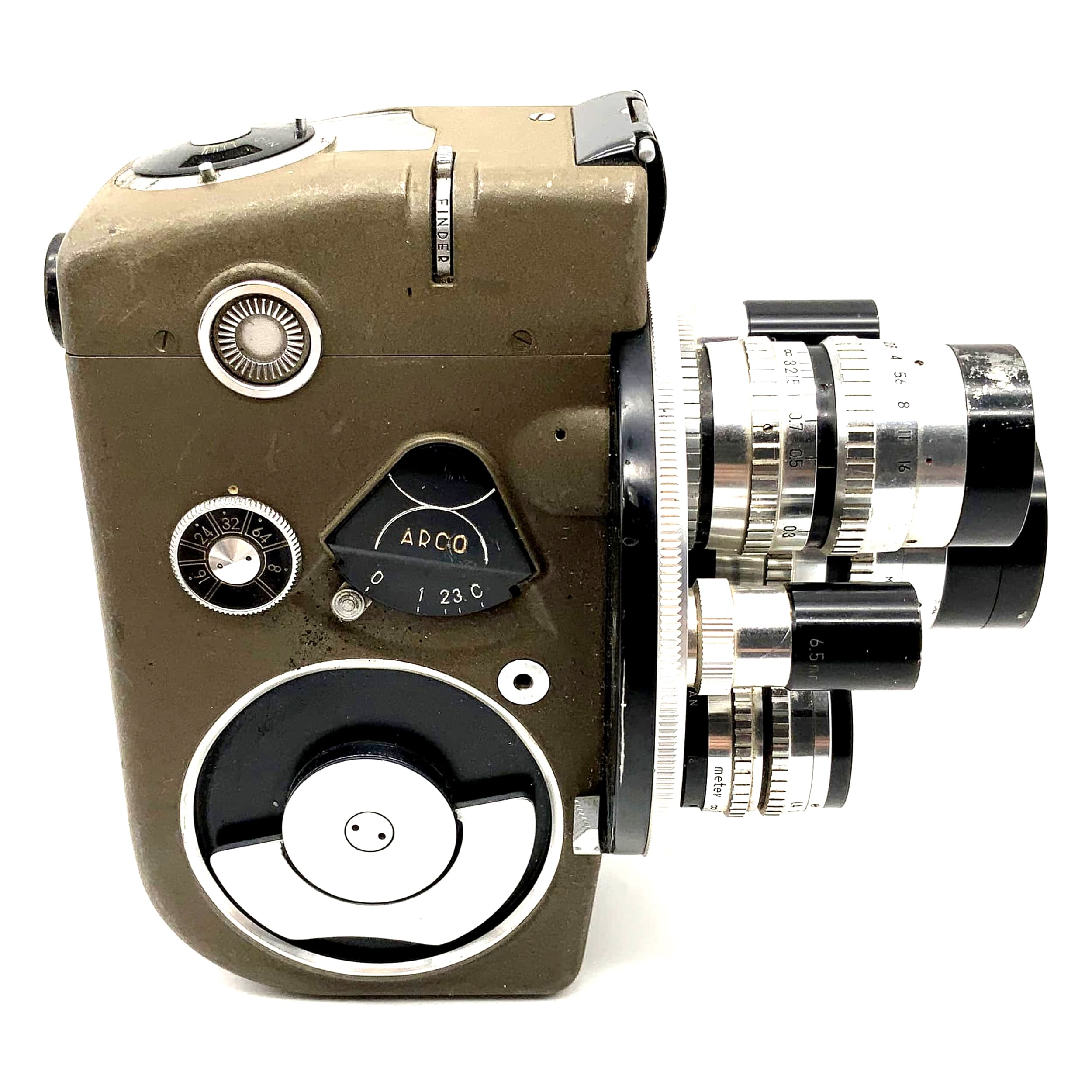 Arco Eight K803 film camera with lenses Super 8 camera movie camera