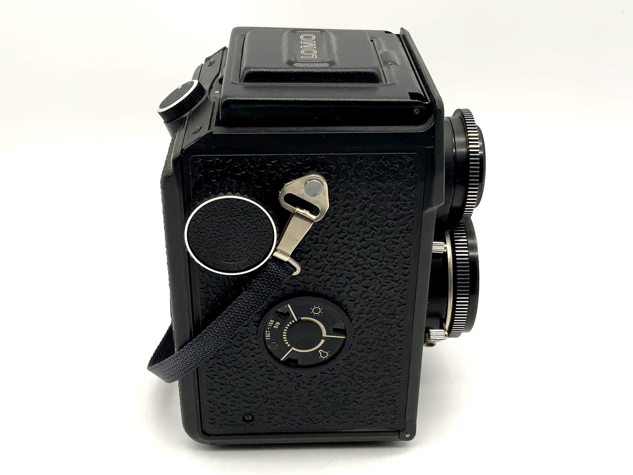 Lomo Lubitel 166 universal TLR with T-22 4.5/75 USSR twin-lens camera