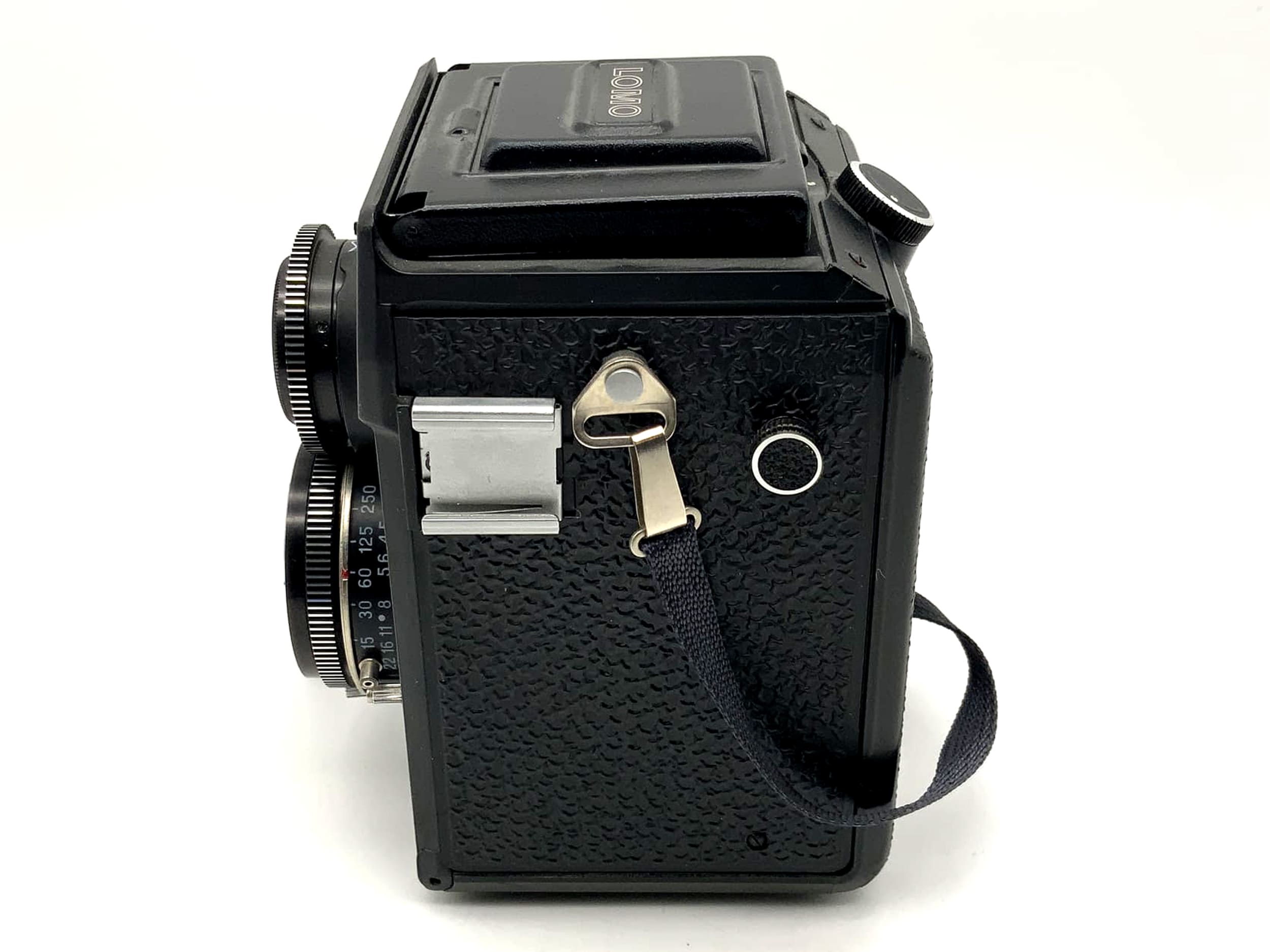 Lomo Lubitel 166 universal TLR with T-22 4.5/75 USSR twin-lens camera