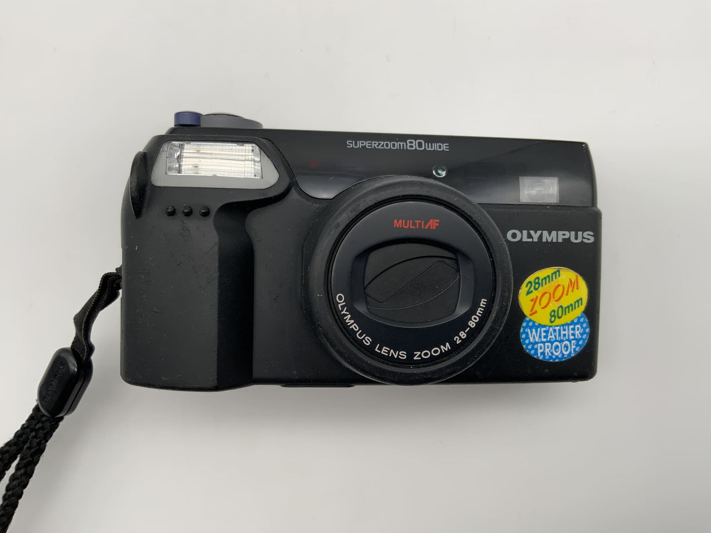 Olympus Superzoom 80 wide compact camera Point&amp;Shoot Camera 35mm Multi AF