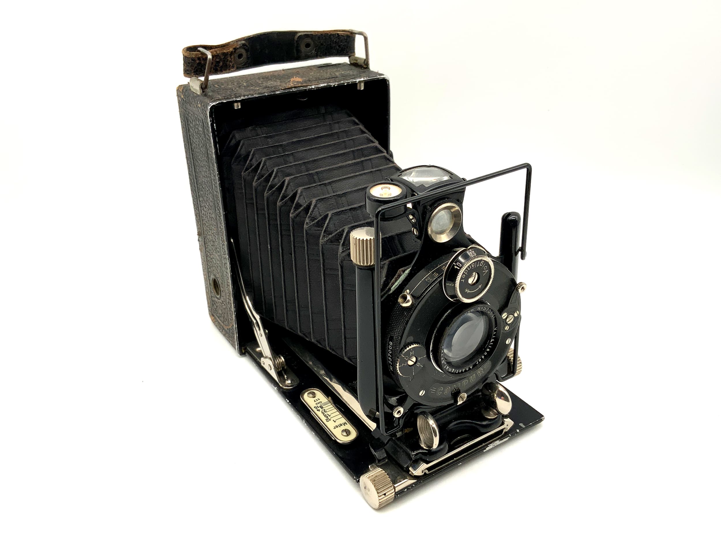 Caméra à plaque Voigtländer Avus avec Anastigmat Skopar 1:4,5 F=10,5cm Compur 0