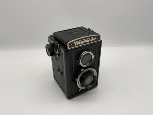 Voigtländer Brillant TLR mit Anastigmat Voigtar 1:3.5 /7,5cm Compur-Rapid Defekt