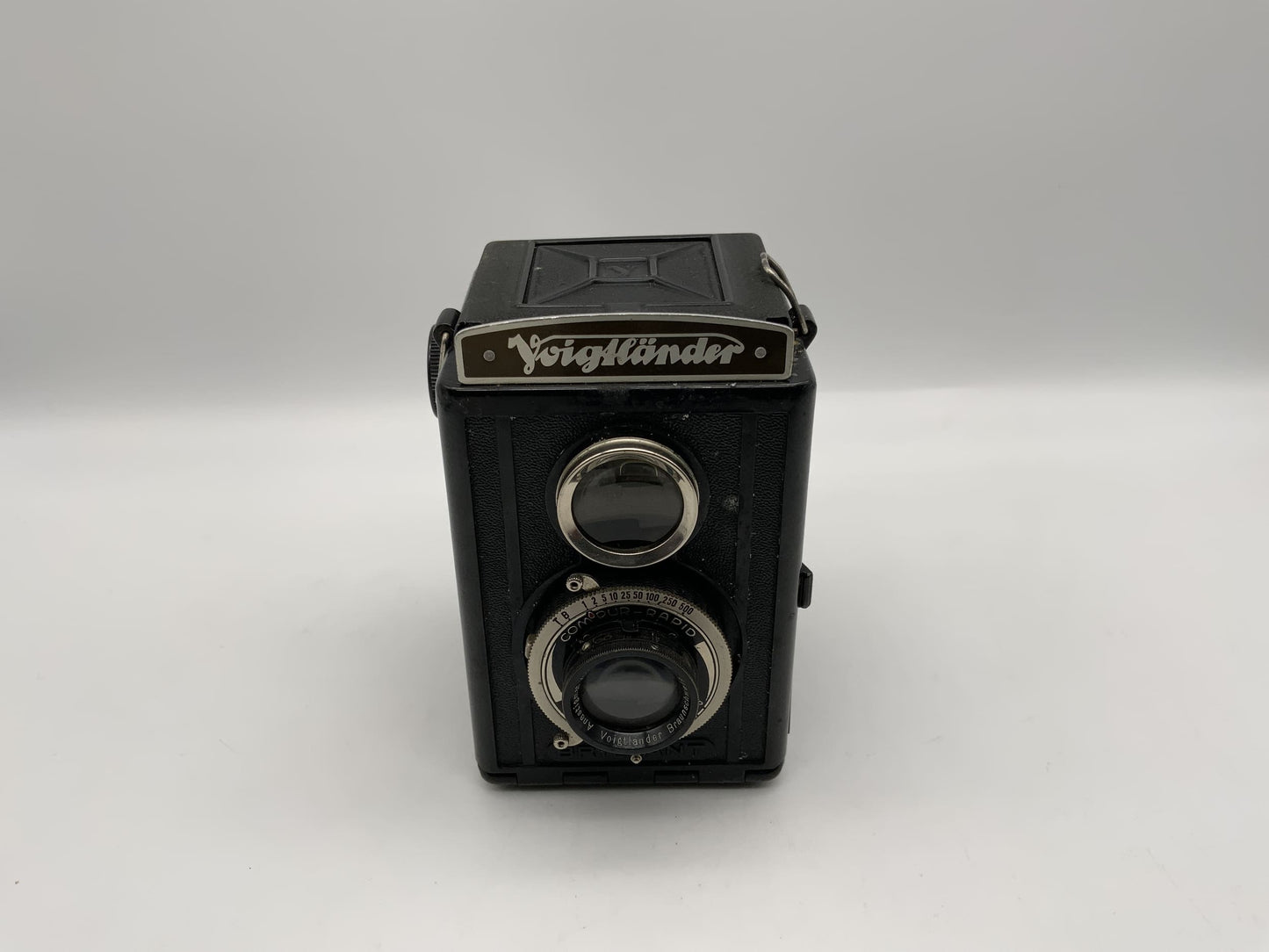 Voigtländer Brillant TLR mit Anastigmat Voigtar 1:3.5 /7,5cm Compur-Rapid Defekt