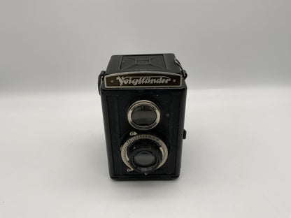 Voigtländer Brillant TLR mit Anastigmat Voigtar 1:3.5 /7,5cm Compur-Rapid Defekt