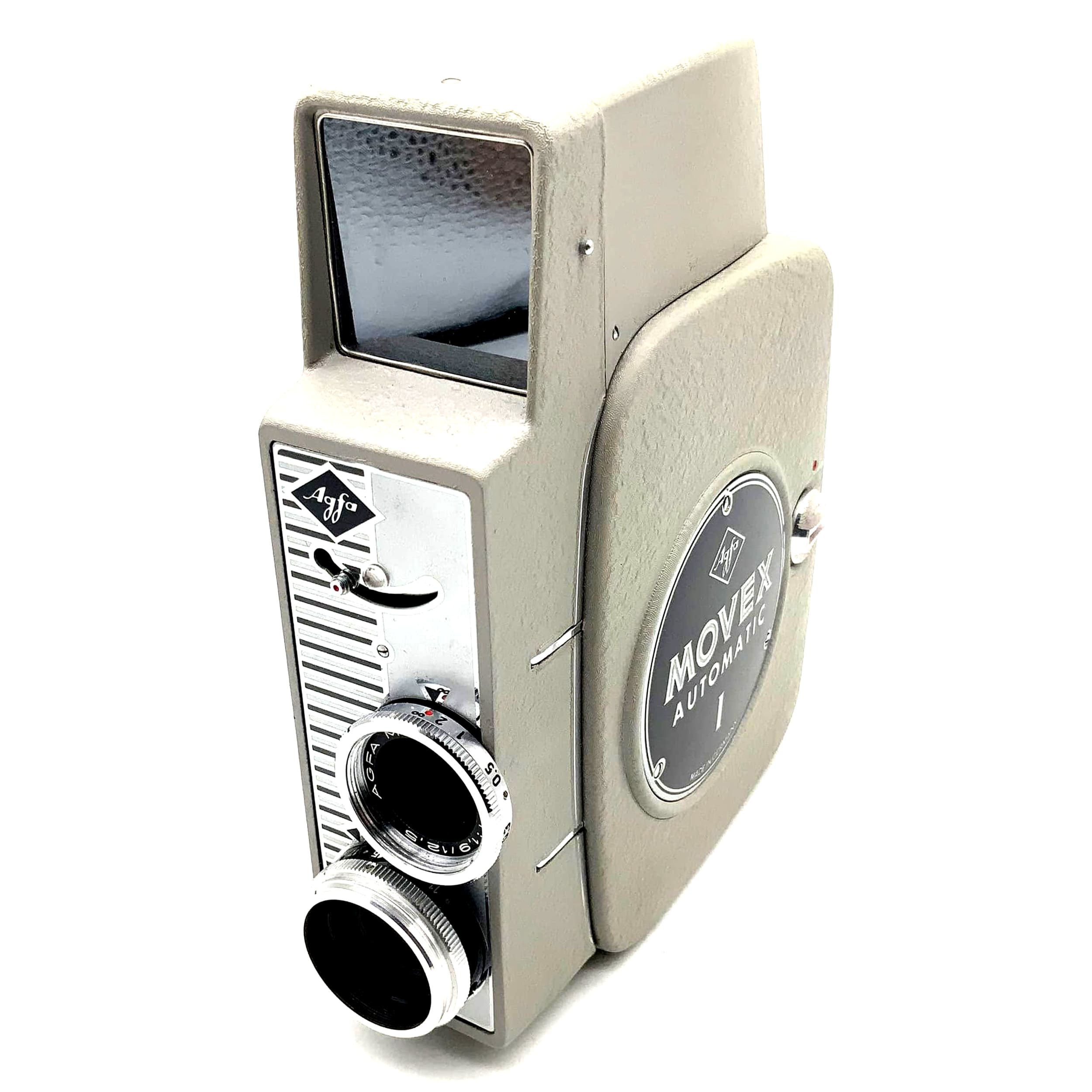 Agfa Movex Automatic I Filmkamera mit Movestar 1:1.9/12,5 Super 8 Kamera