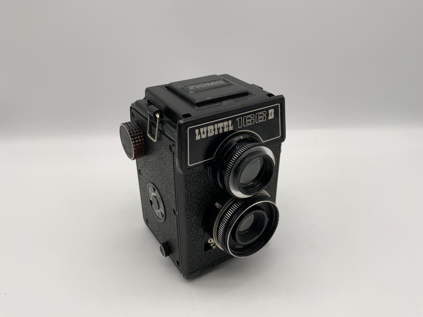 Lomo Lubitel 166B TLR mit T-22 4.5/75 USSR zweiäugige Kamera Defekt