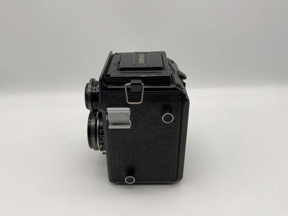 Lomo Lubitel 166B TLR mit T-22 4.5/75 USSR zweiäugige Kamera Defekt