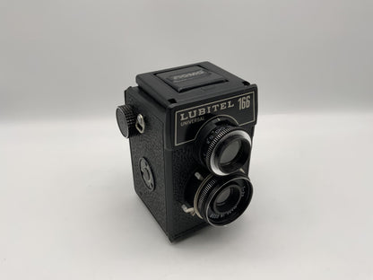 Lomo Lubitel 166 universal TLR mit T-22 4.5/75 USSR zweiäugige Kamera Defekt