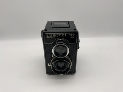 Lomo Lubitel 166 universal TLR mit T-22 4.5/75 USSR zweiäugige Kamera Defekt