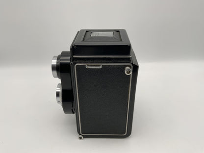 Meopta flexaret TLR mit Belar 3.5/80 Prontor-SVS zweiäugige Kamera Defekt