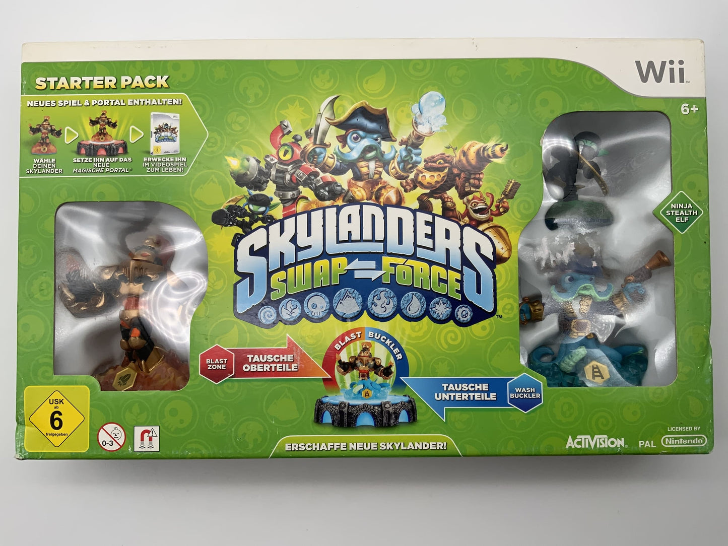 Skylanders Swap Force Starter Pack in OVP für Nintendo Wii