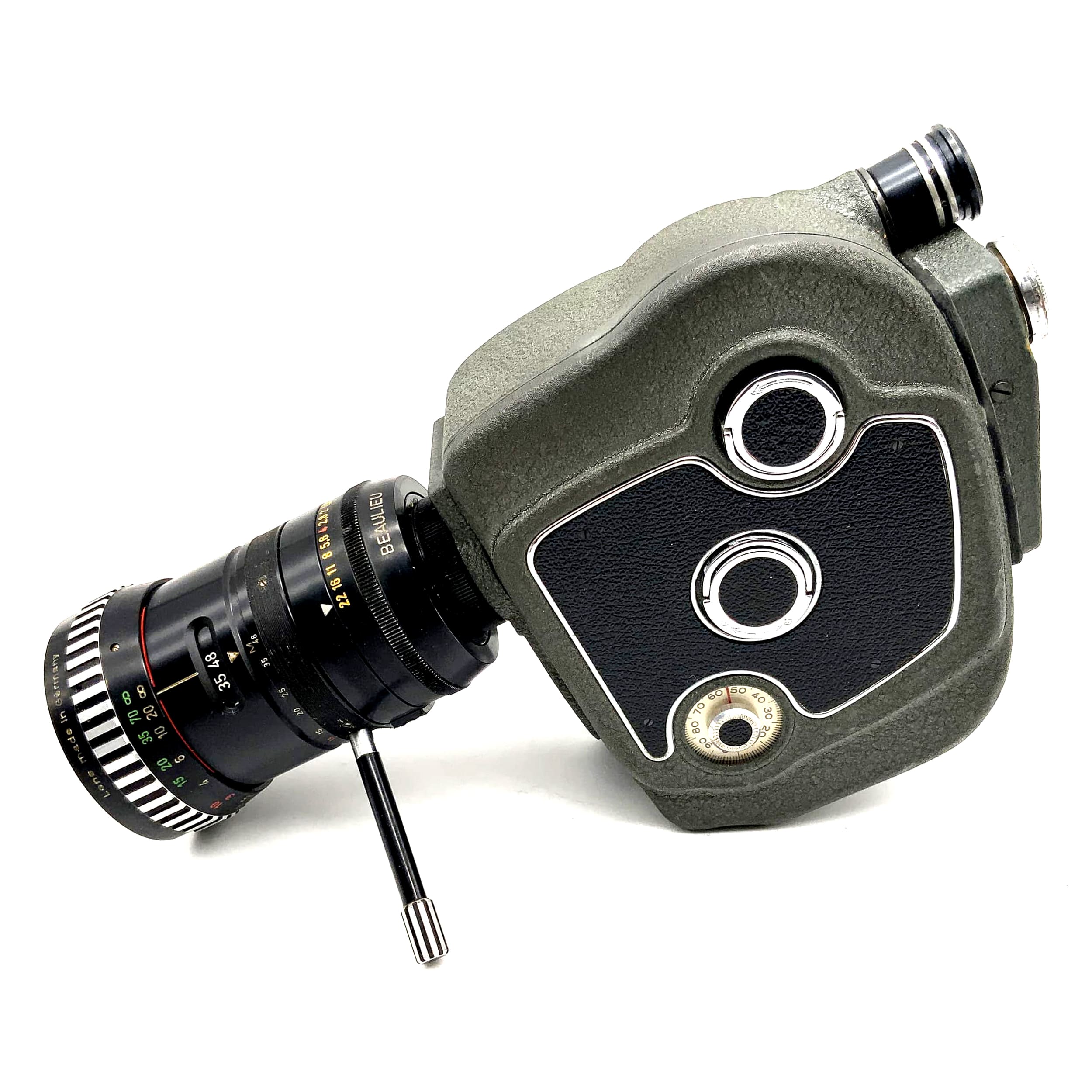 Beaulieu MR8 Filmkamera mit Variogon 1:1.8/8-48 Super 8 Kamera movie camera