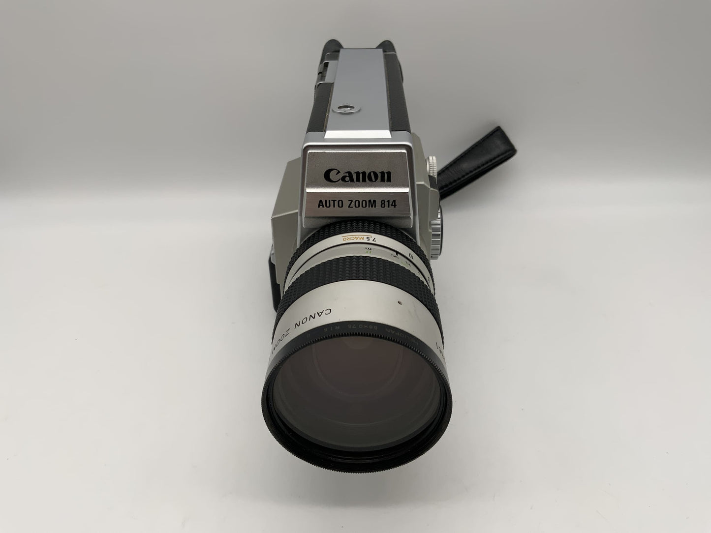 Canon Auto Zoom 814 Electronic Filmkamera C-8 7.5-60mm 1:1.4 Macro Super 8