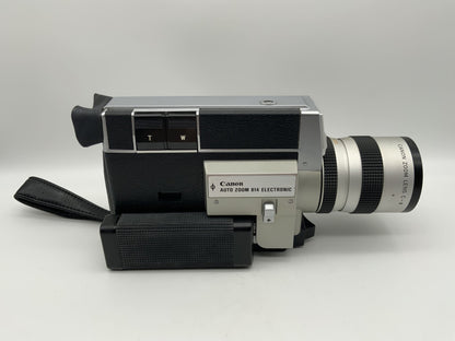 Canon Auto Zoom 814 Electronic Filmkamera C-8 7.5-60mm 1:1.4 Macro Super 8