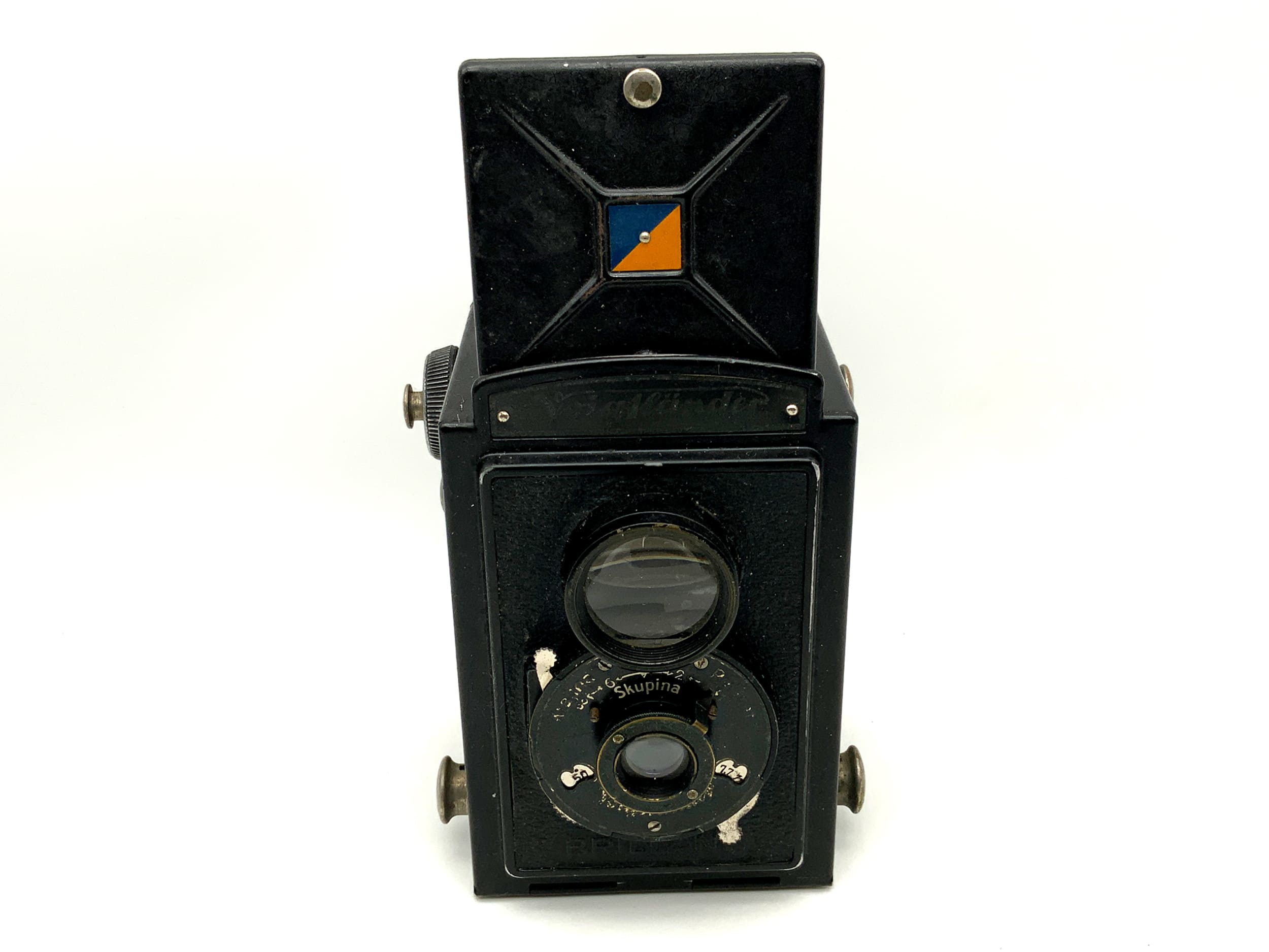 Voigtländer Brillant TLR avec appareil photo analogique à double objectif Skupina