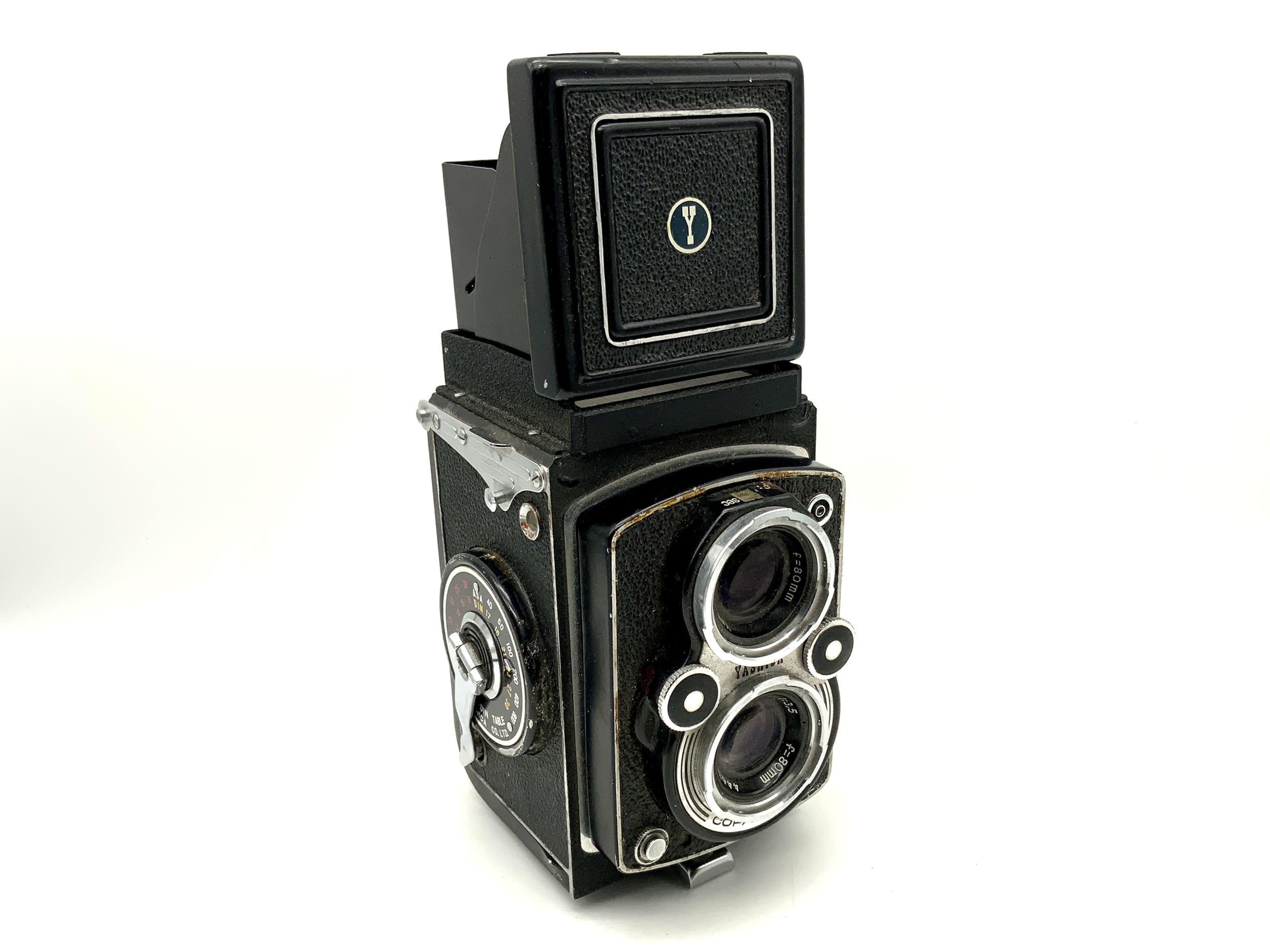 Yashica Mat LM TLR avec caméra analogique à double objectif Yashinon 1:3,5/80 mm