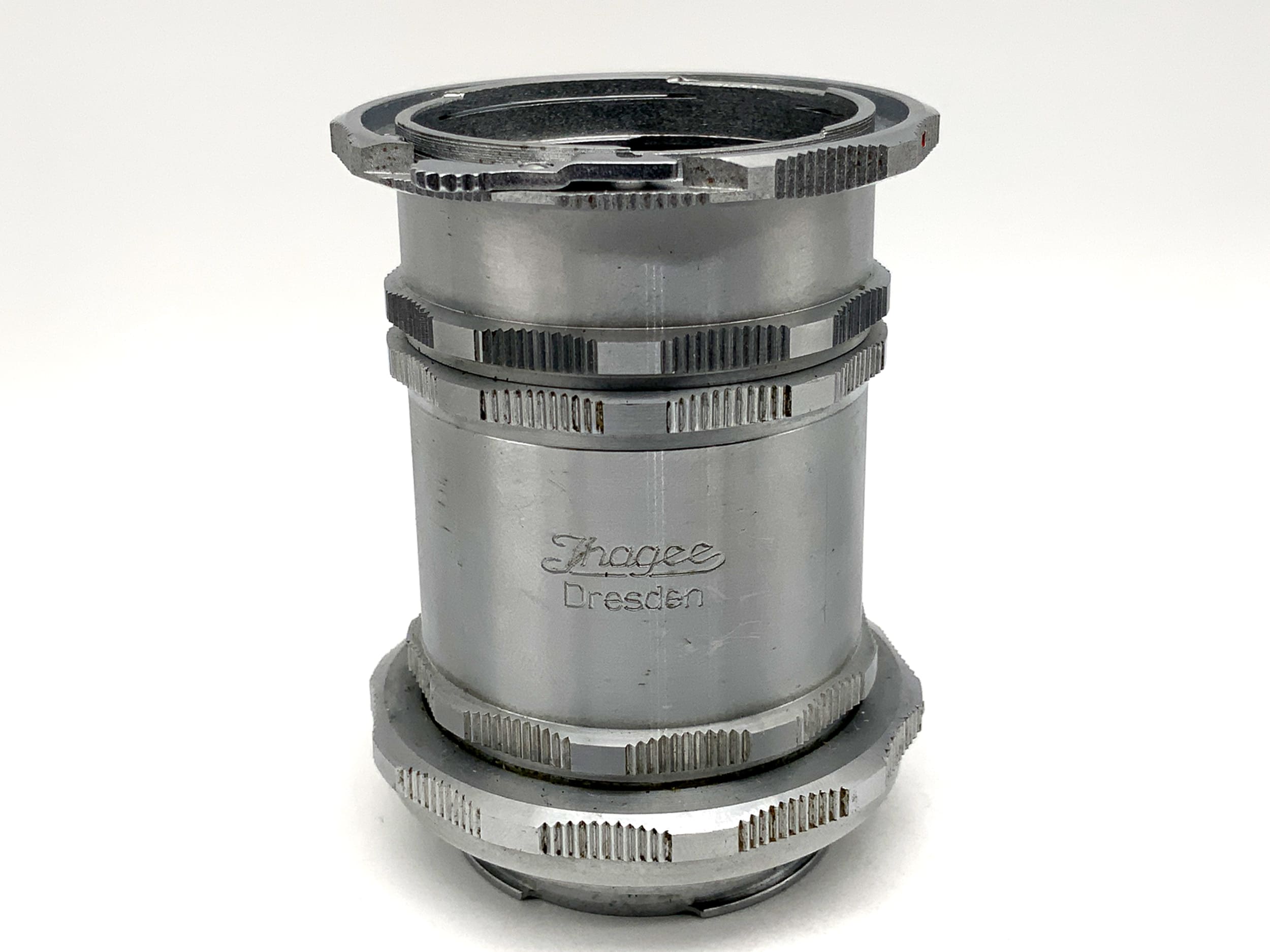 Gros plan macro Ihagee 5 pièces (Exemple)