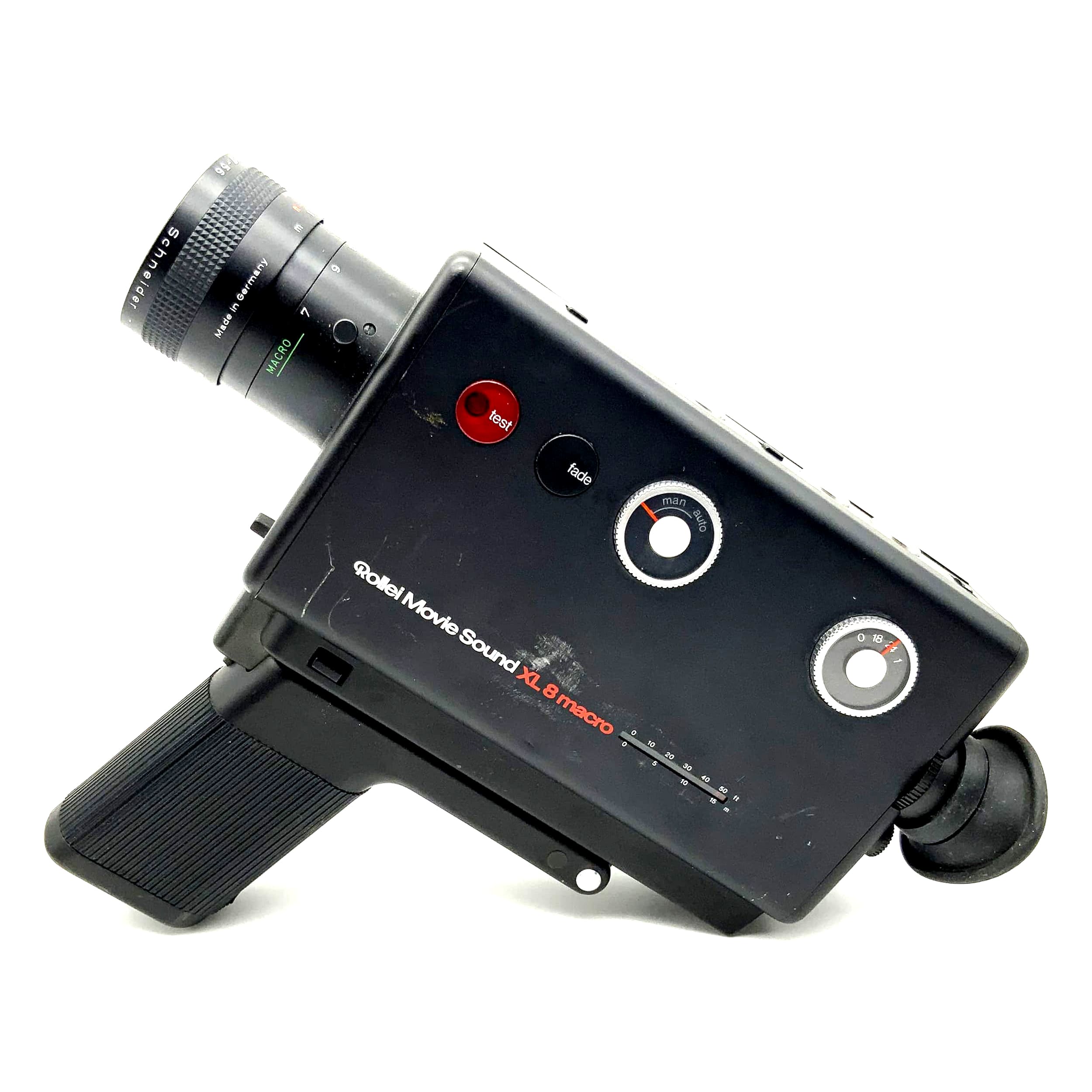 Appareil photo macro Rollei Movie Sound XL 8 Appareil photo Macro-Variogon 1.4/7-56 Super 8