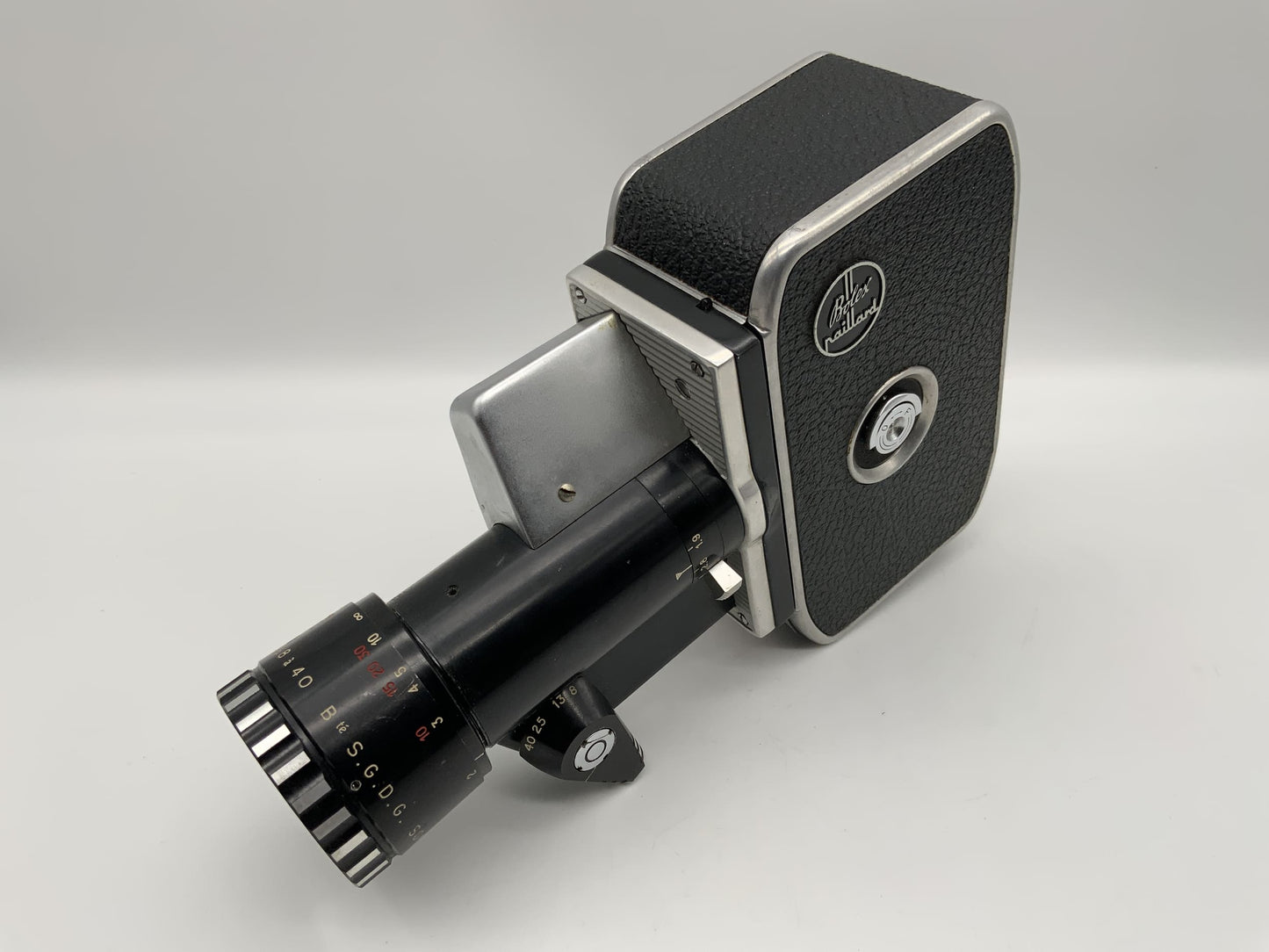 Bolex P1 Zoom Reflex Filmkamera mit Pan Cinor 1:1.9 f=8-40mm Super 8 Kamera